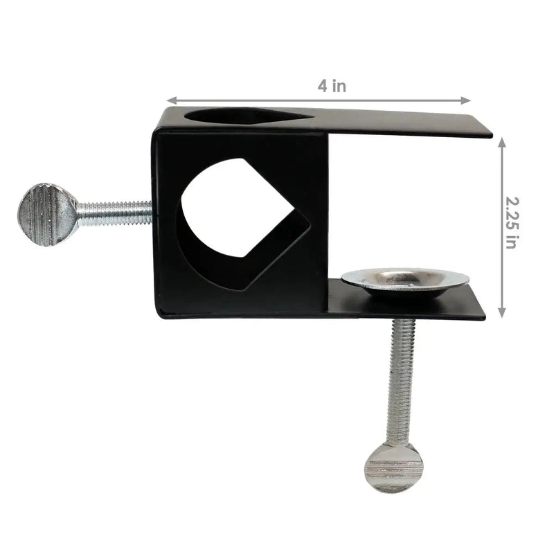 Threshold Deck Torch Clamp,For Pathway Lights -2 Pack [Aluminum] by Outdoor Solar Outlet