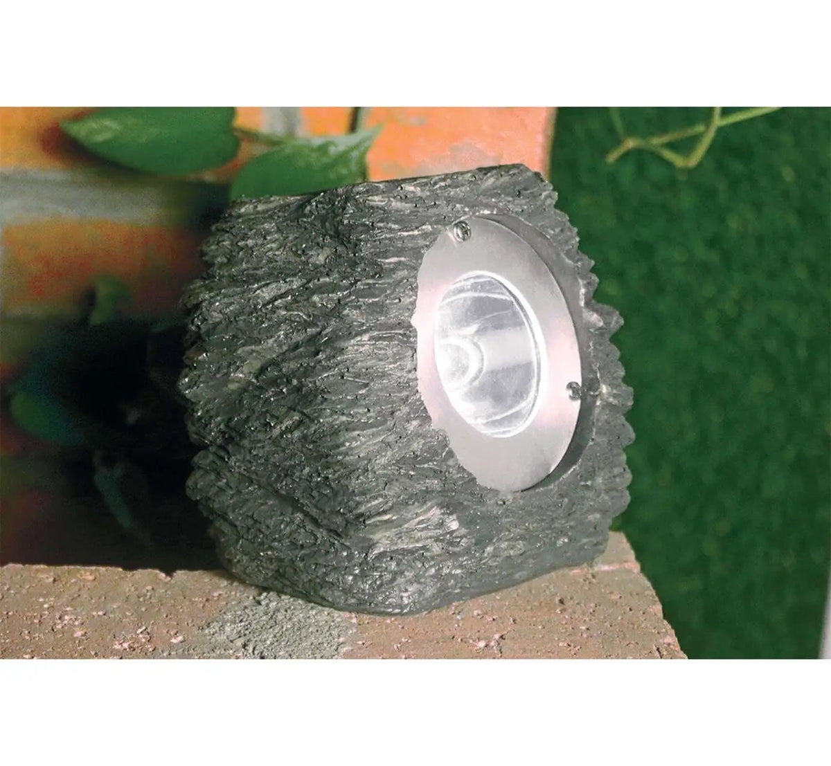 Threshold Gray Solar Powered 10 Lumen LED Rock Spotlight 4 Pk by Outdoor Solar Outlet
