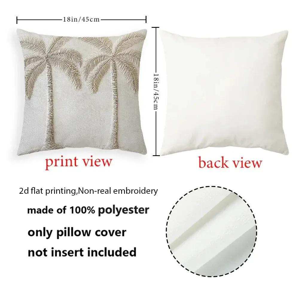 Throw Pillow - Vintage Polyester 45x45cm by House Of Avana