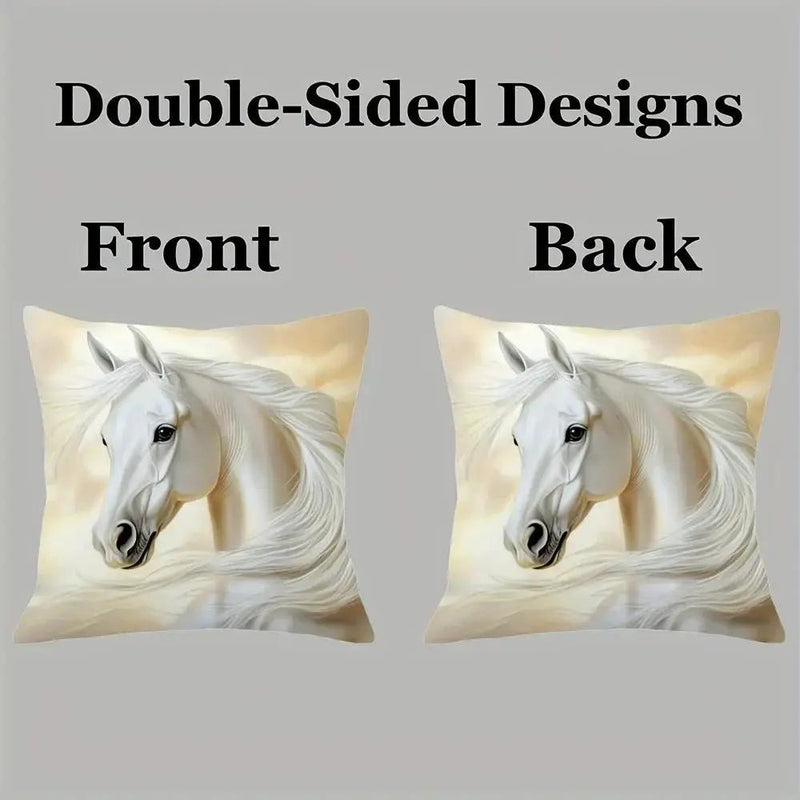 Throw Pillows - Plush White Vintage by House Of Avana