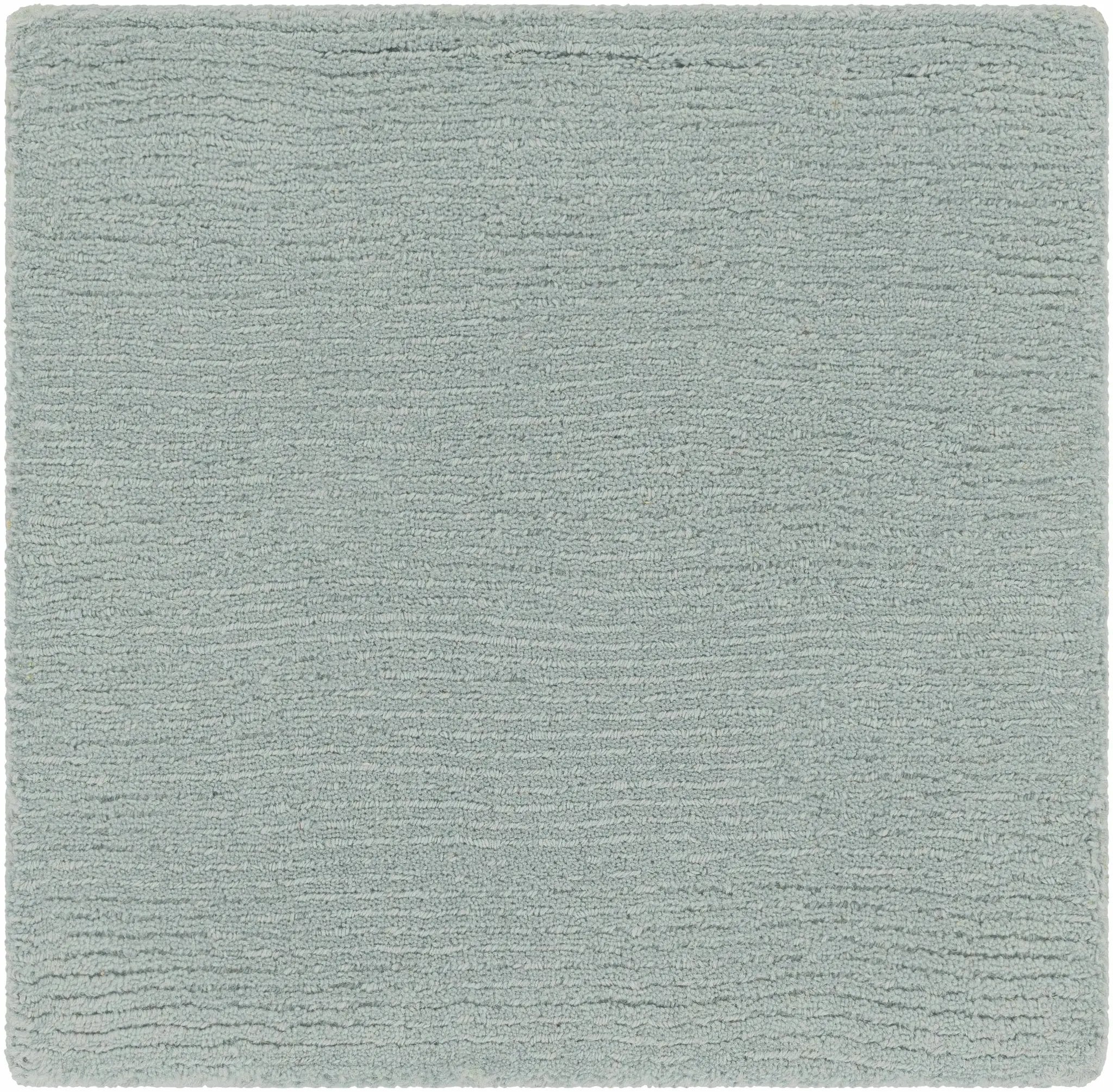 Brockton Solid Dusty Sage Wool Rug by Boutique Rugs