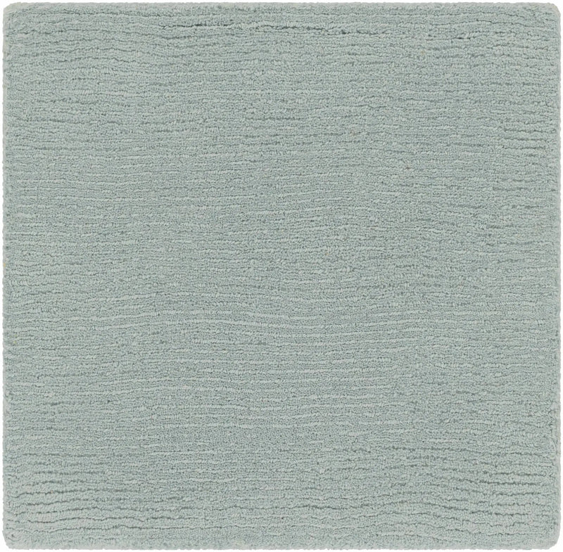 Brockton Solid Dusty Sage Wool Rug by Boutique Rugs