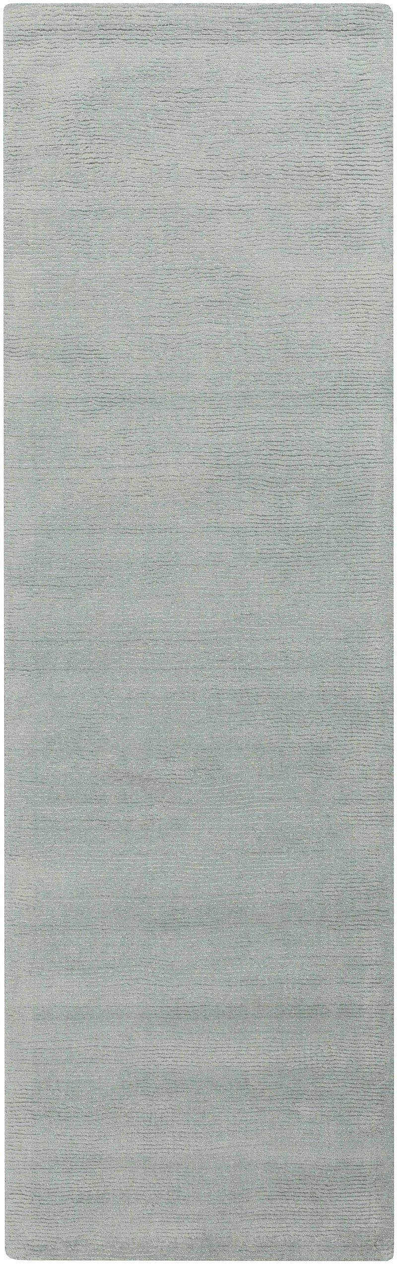 Brockton Solid Dusty Sage Wool Rug by Boutique Rugs