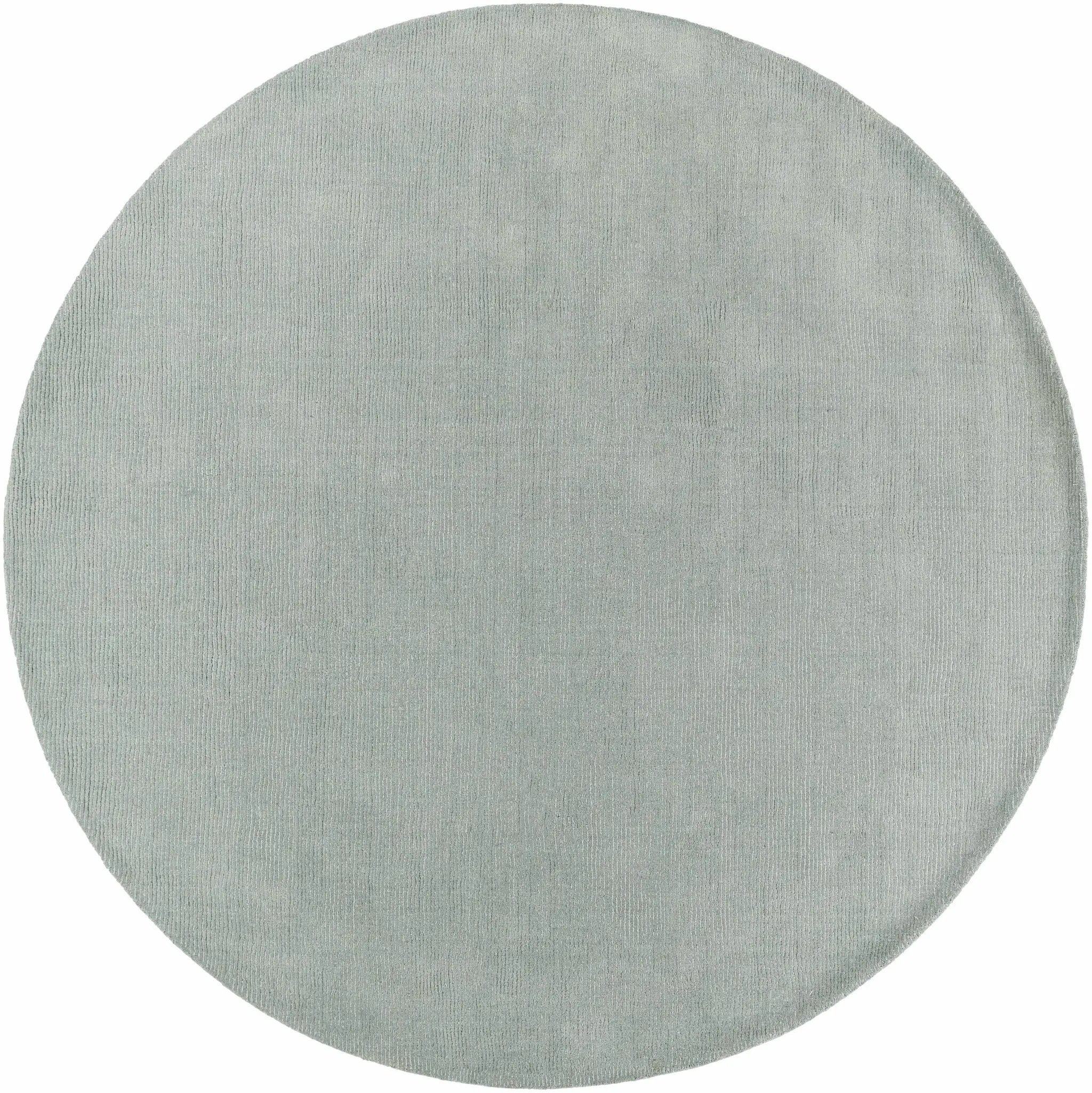 Brockton Solid Dusty Sage Wool Rug by Boutique Rugs