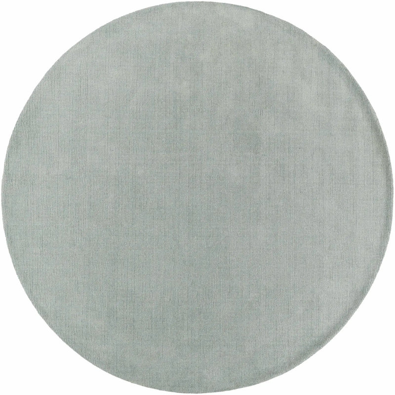 Brockton Solid Dusty Sage Wool Rug by Boutique Rugs