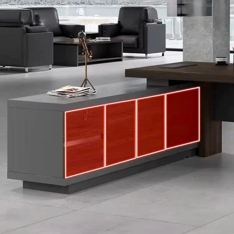 Elmore · Modern L-Shaped Executive Desk by Arc Grove