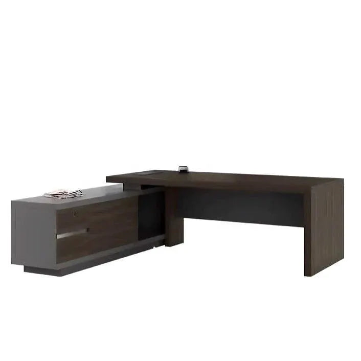 Elmore · Modern L-Shaped Executive Desk by Arc Grove