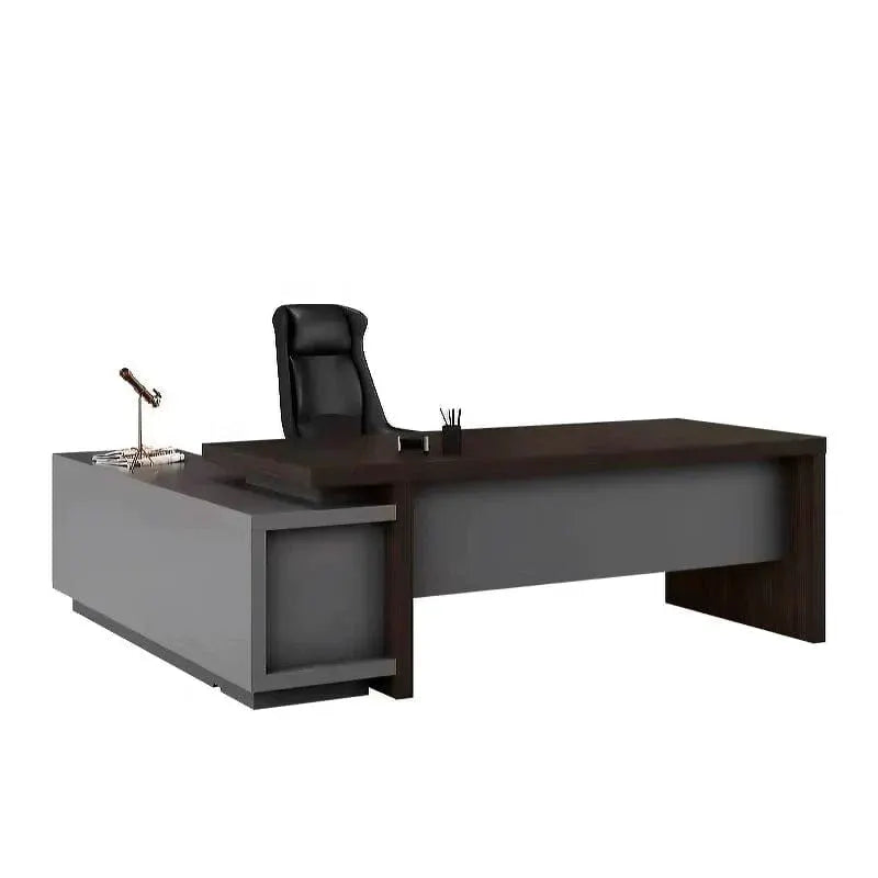 Elmore · Modern L-Shaped Executive Desk by Arc Grove