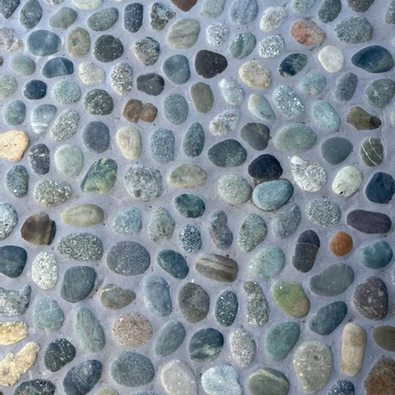 Tiger Natural Pebble Mosaics 12x12 by Stonetiledepot