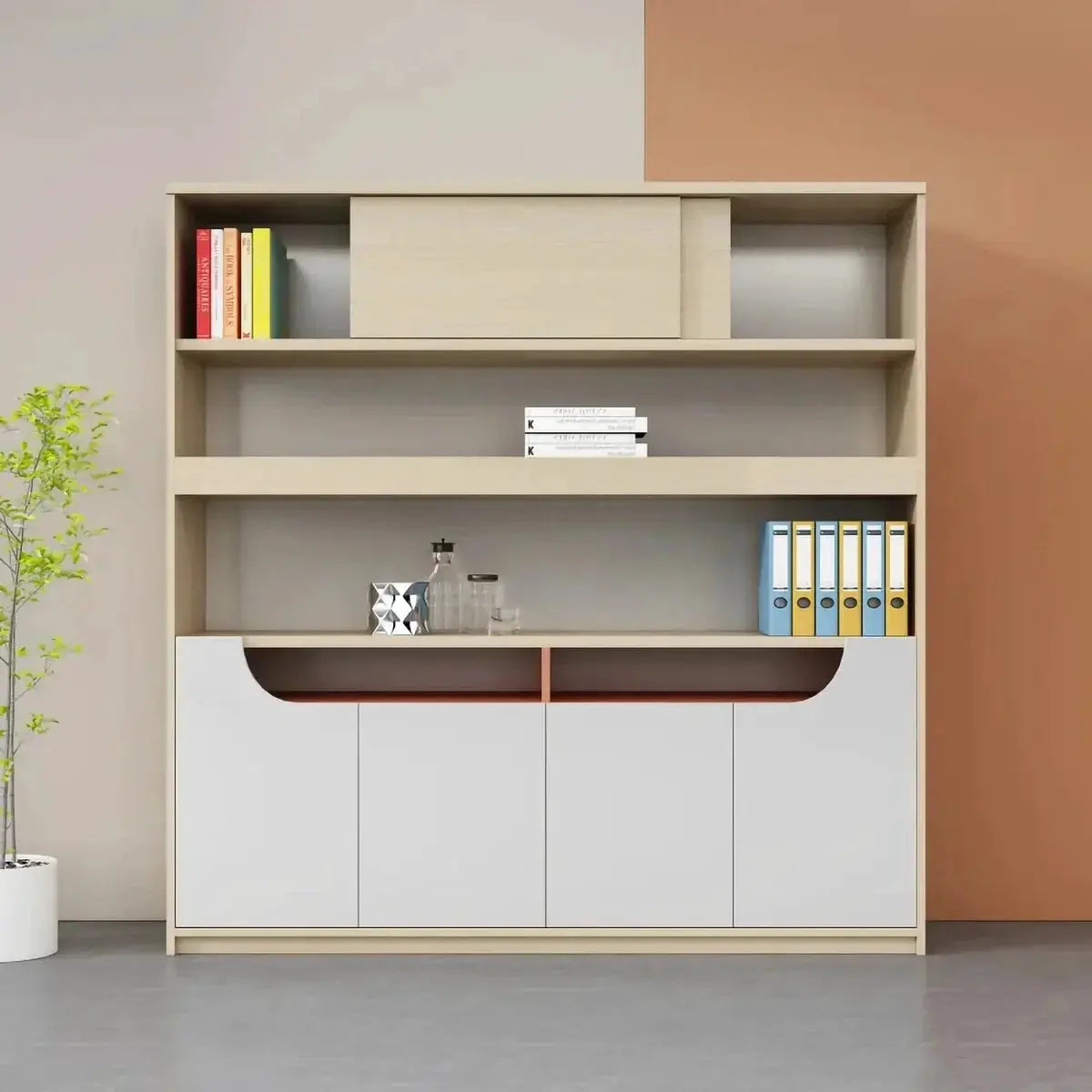 Ellsworth · Modern Office Shelves & Storage by Arc Grove