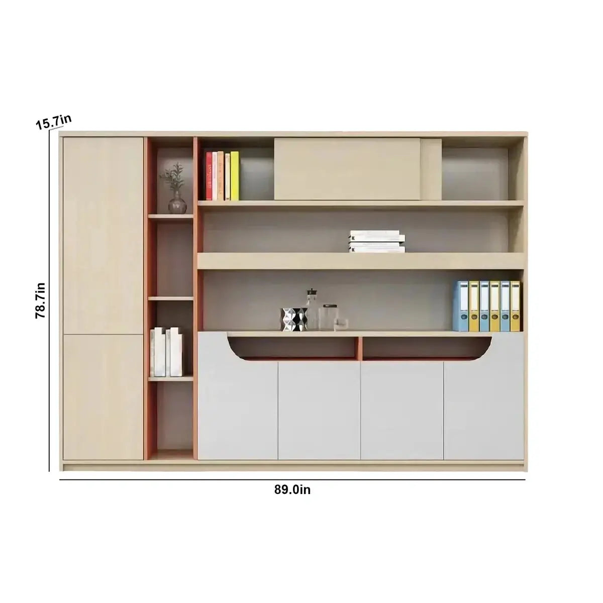 Ellsworth · Modern Office Shelves & Storage by Arc Grove