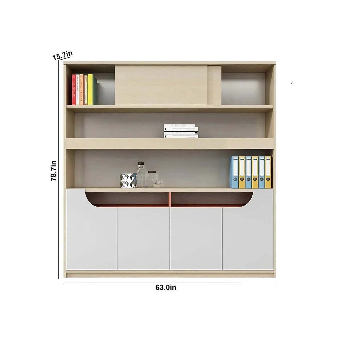 Ellsworth · Modern Office Shelves & Storage by Arc Grove