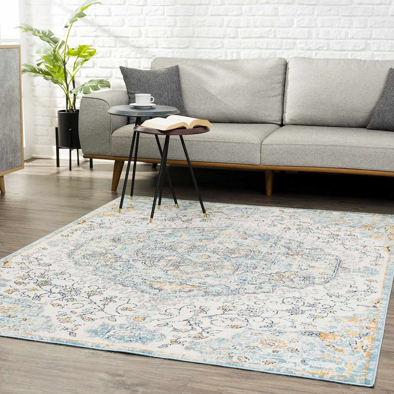 Tigrit Blue 2301 Area Rug - Clearance by Boutique Rugs
