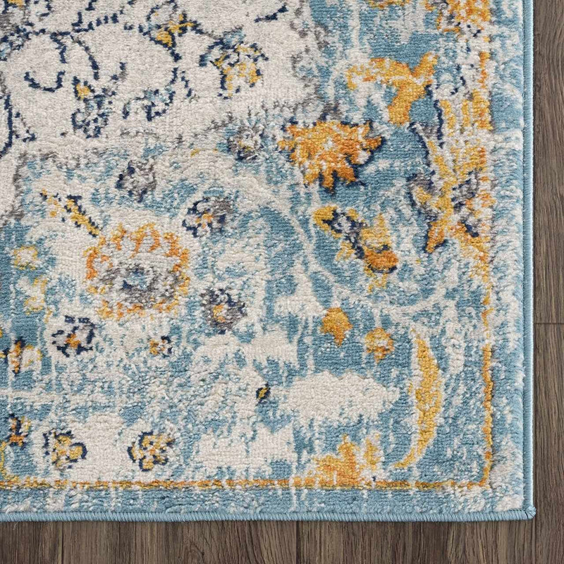 Tigrit Blue 2301 Area Rug - Clearance by Boutique Rugs