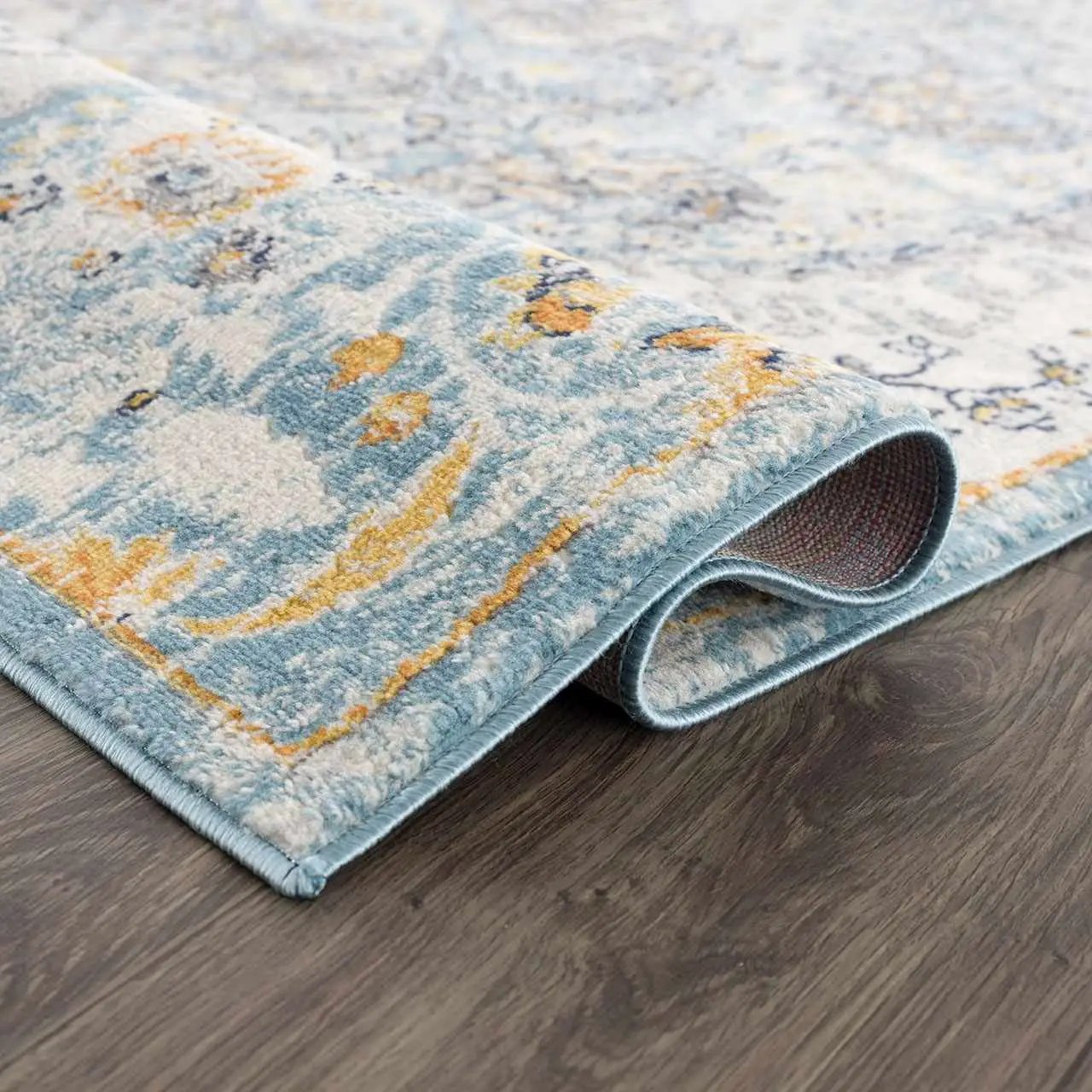 Tigrit Blue 2301 Area Rug - Clearance by Boutique Rugs