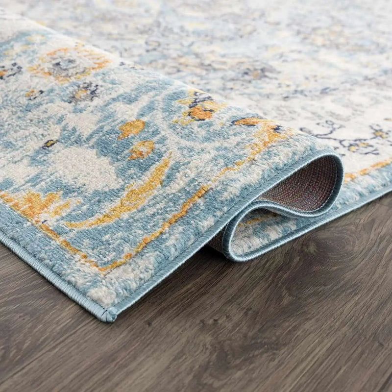 Tigrit Blue 2301 Area Rug - Clearance by Boutique Rugs