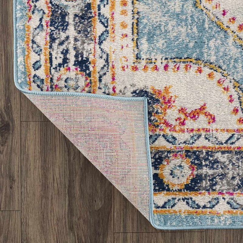 Tigried Turquoise 2308 Area Rug - Clearance by Boutique Rugs
