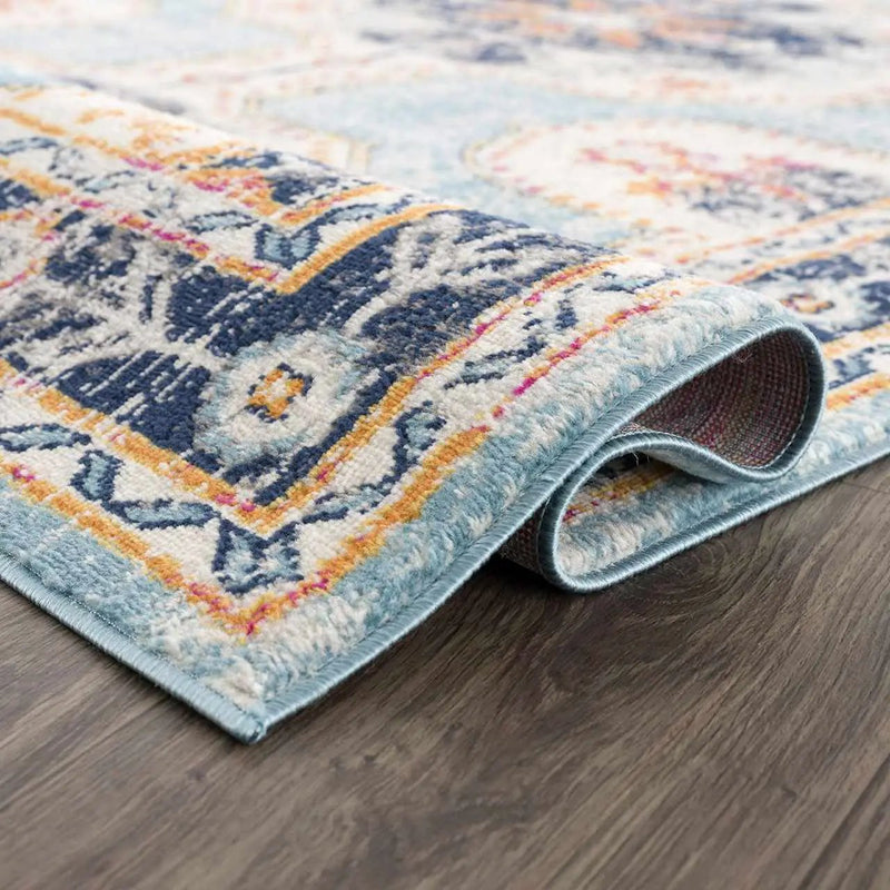 Tigried Turquoise 2308 Area Rug - Clearance by Boutique Rugs