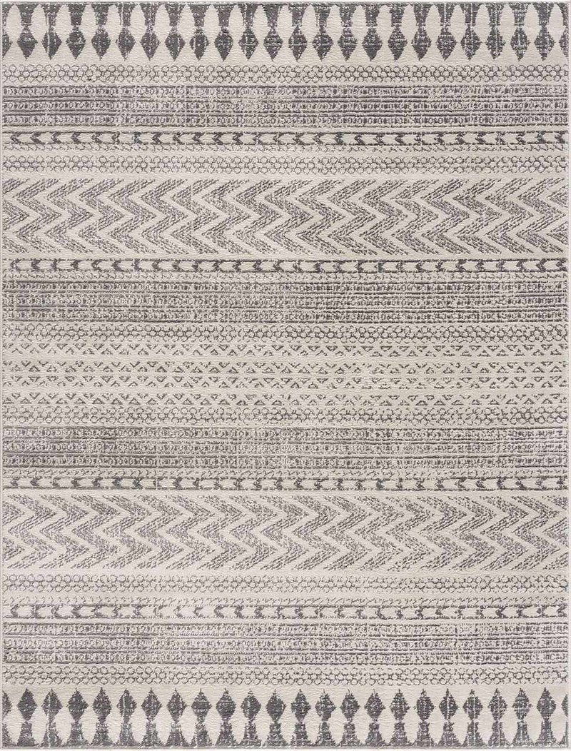 Tigri Aztec Ivory & Gray 2311 Rug - Clearance by Boutique Rugs