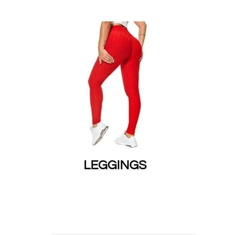 Women Leggings Anti-Cellulite High Waist Push Up Yoga Pants TikTok Butt Lift by Selzalot