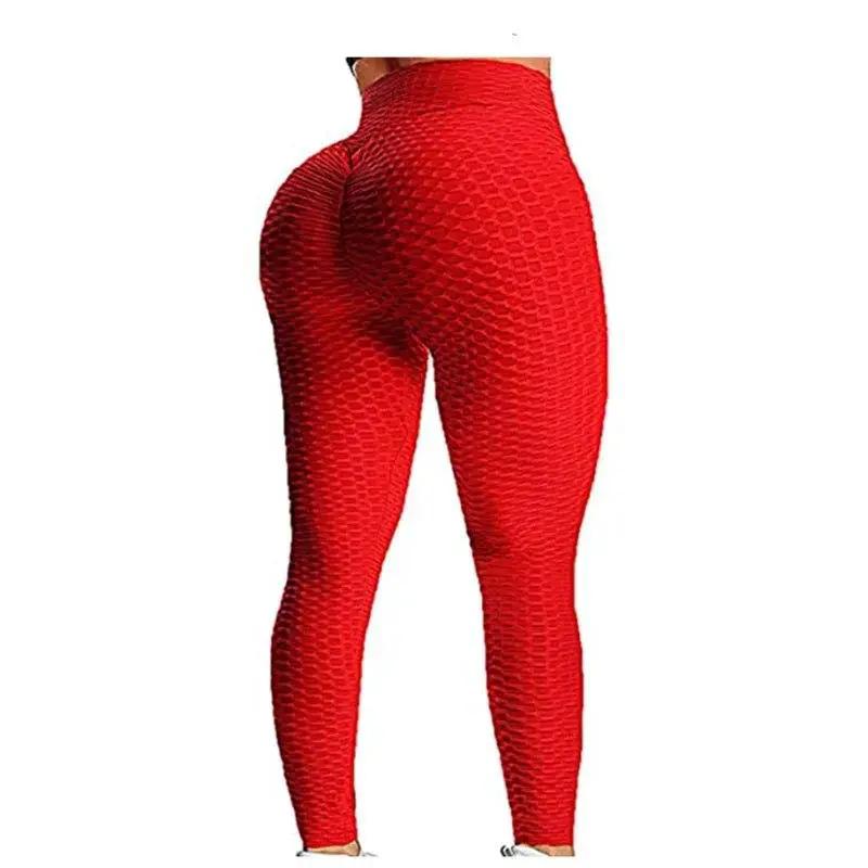 Women Leggings Anti-Cellulite High Waist Push Up Yoga Pants TikTok Butt Lift by Selzalot