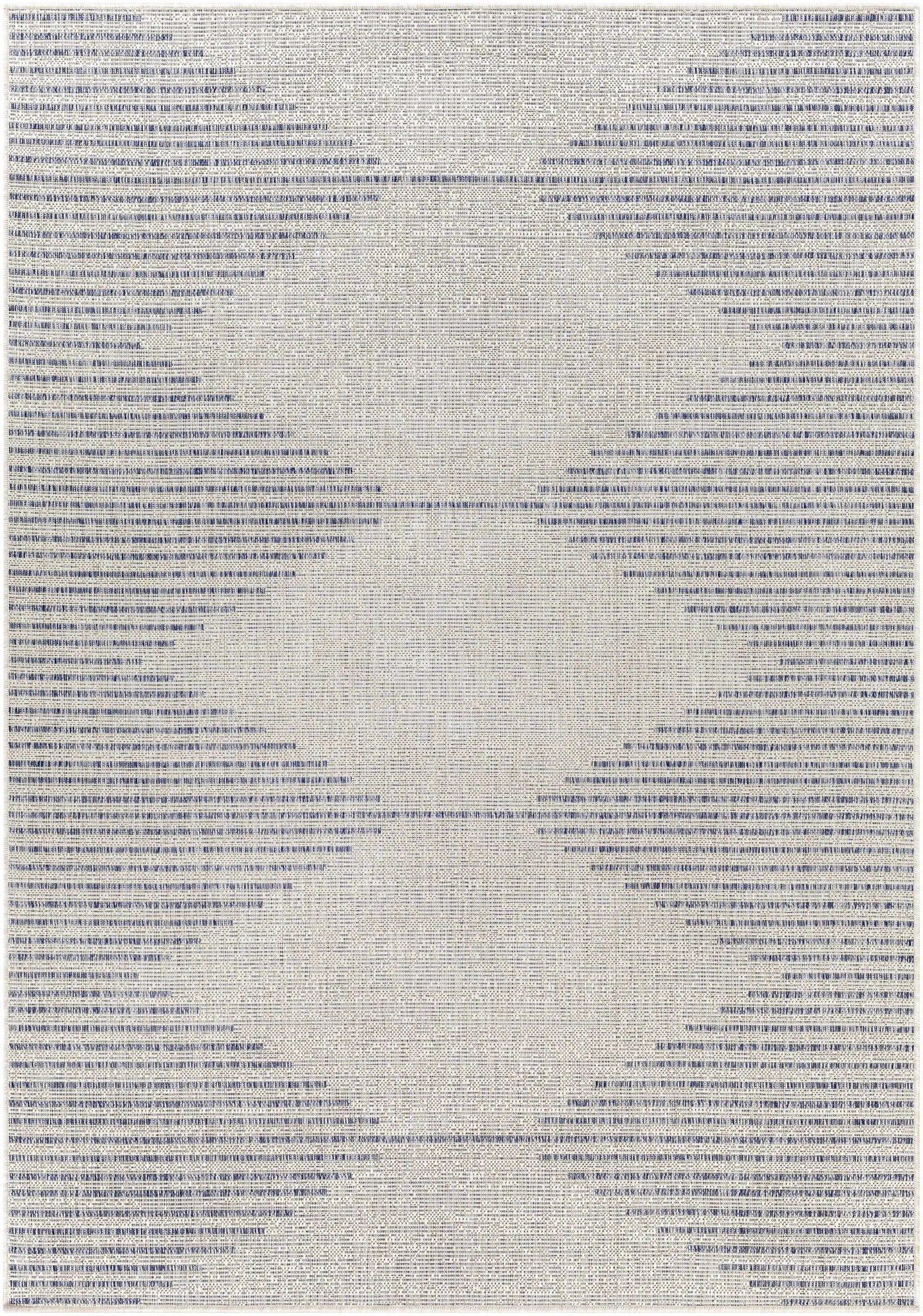 Stephan Gray & Blue Outdoor Rug by Boutique Rugs