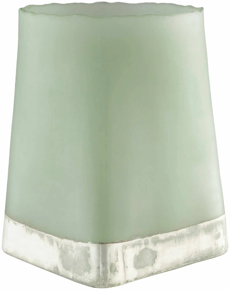 Timbo Teal Glass Decorative Accent - Clearance by Boutique Rugs