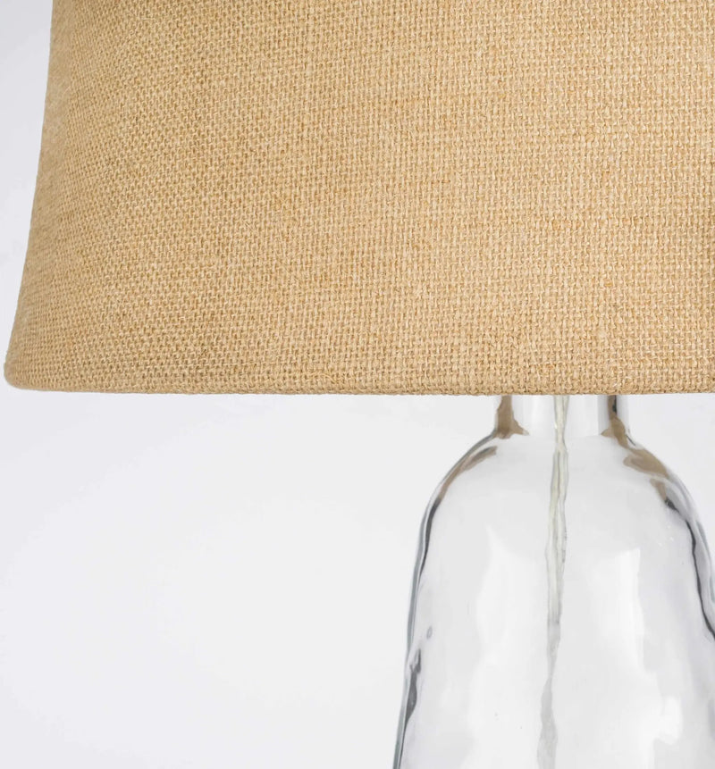 Tinoto Glass Table Lamp - Clearance by Boutique Rugs