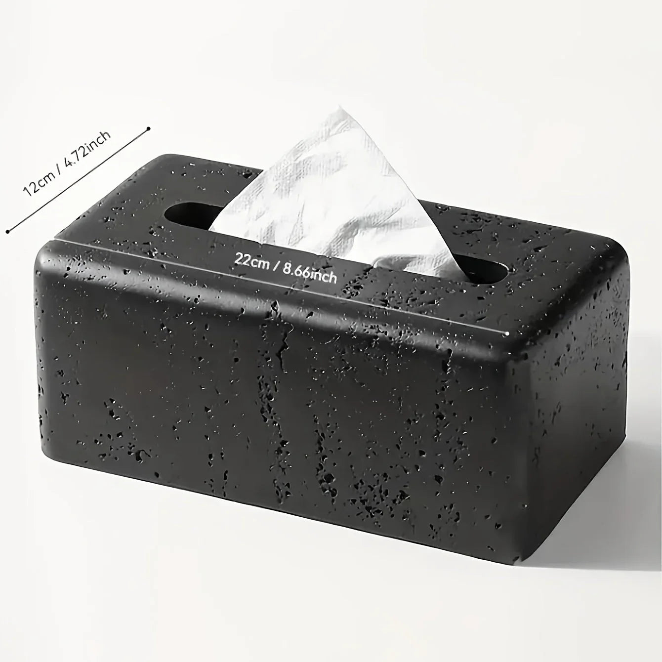 Tissue Box Holder - Modern Wooden Small