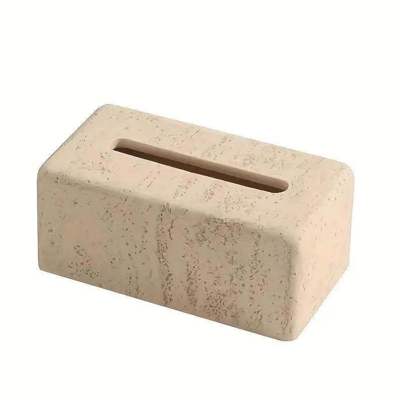 Tissue Box Holder - Modern Wooden Small by House Of Avana