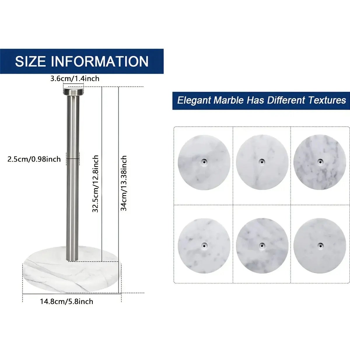 Tissue Organizer - Heavy-Duty Stainless Steel by House Of Avana
