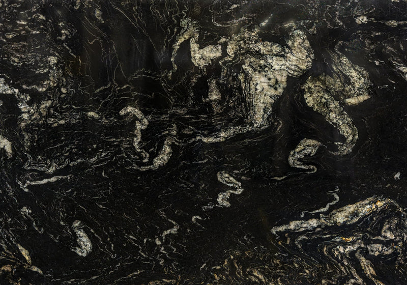 Titanium Polished Granite Slab Random