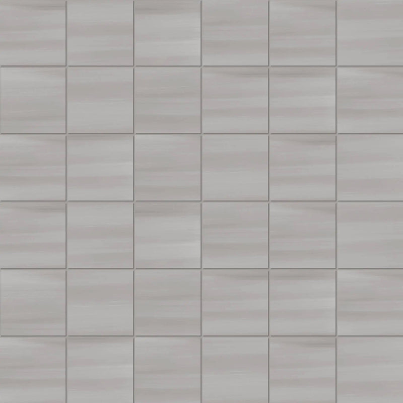 Miami Titanium Mosaic A Concrete Look Porcelain Mosaics 12x12 by landmarkceramics