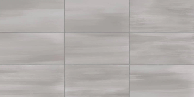 Miami Titanium Concrete Look Porcelain Tiles 12x24 by landmarkceramics