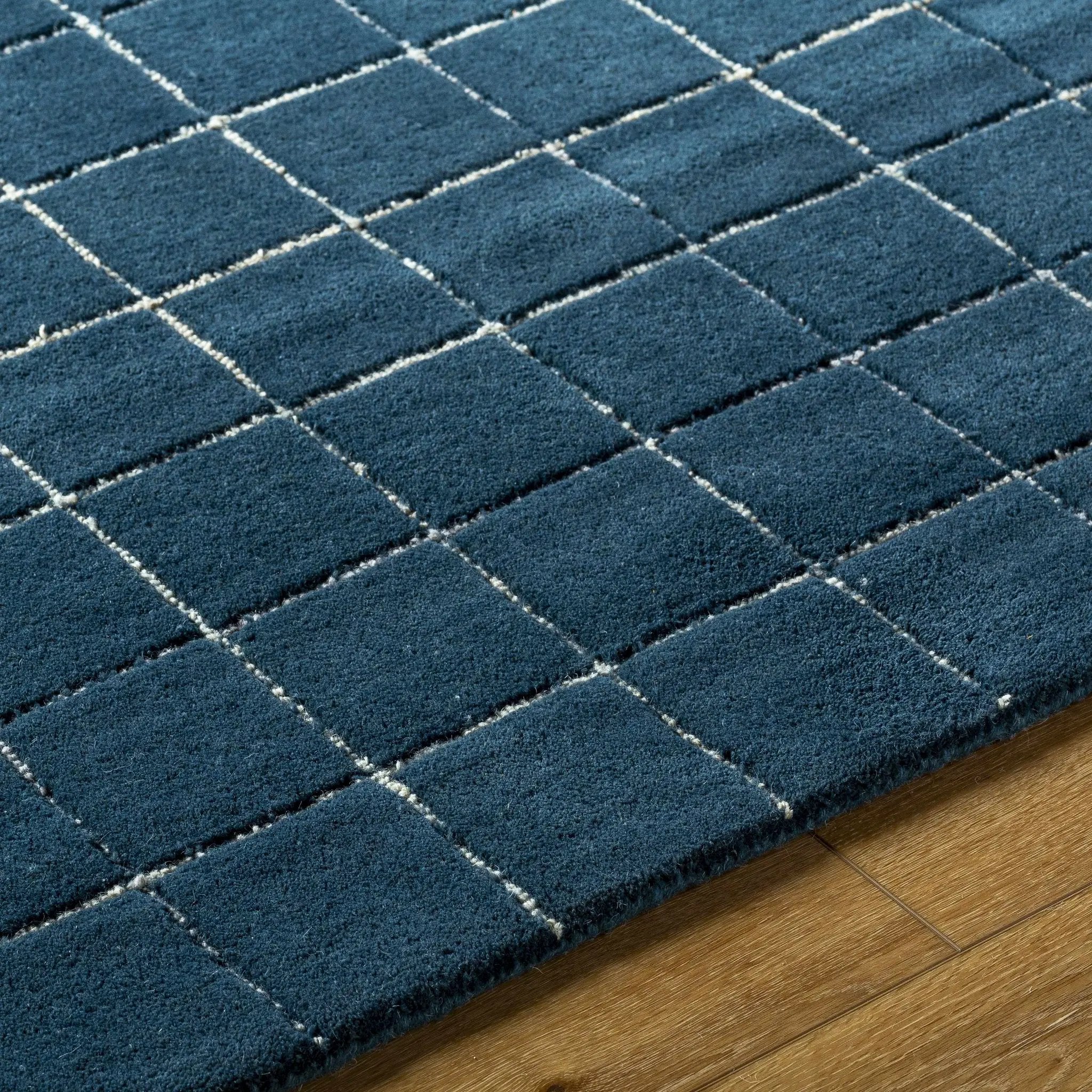 Toshi Blue Area Rug by Boutique Rugs