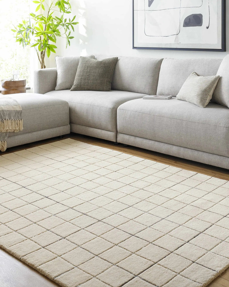 Toshi Beige Area Rug by Boutique Rugs