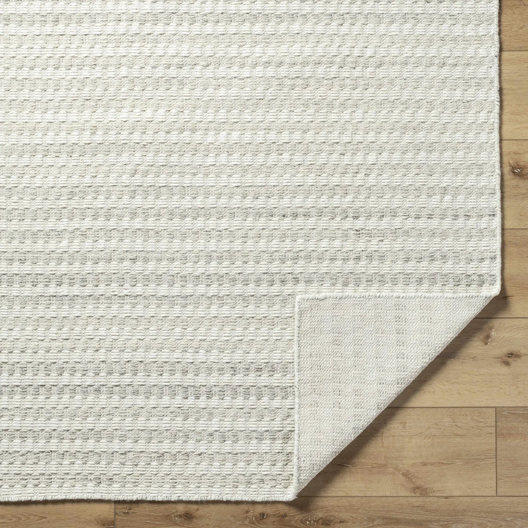 Tevah Pearl Wool Rug by Boutique Rugs