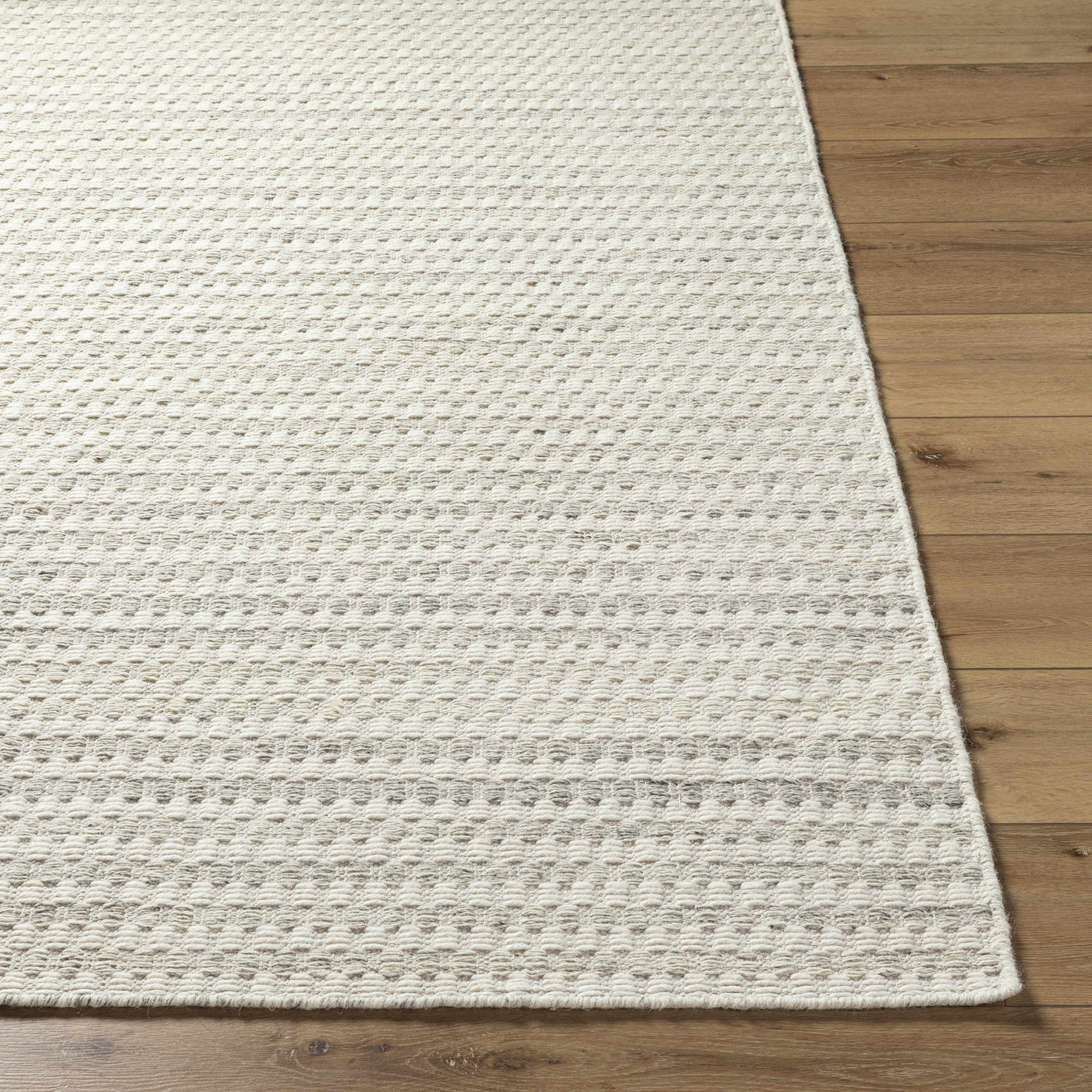 Tevah Pearl Wool Rug by Boutique Rugs