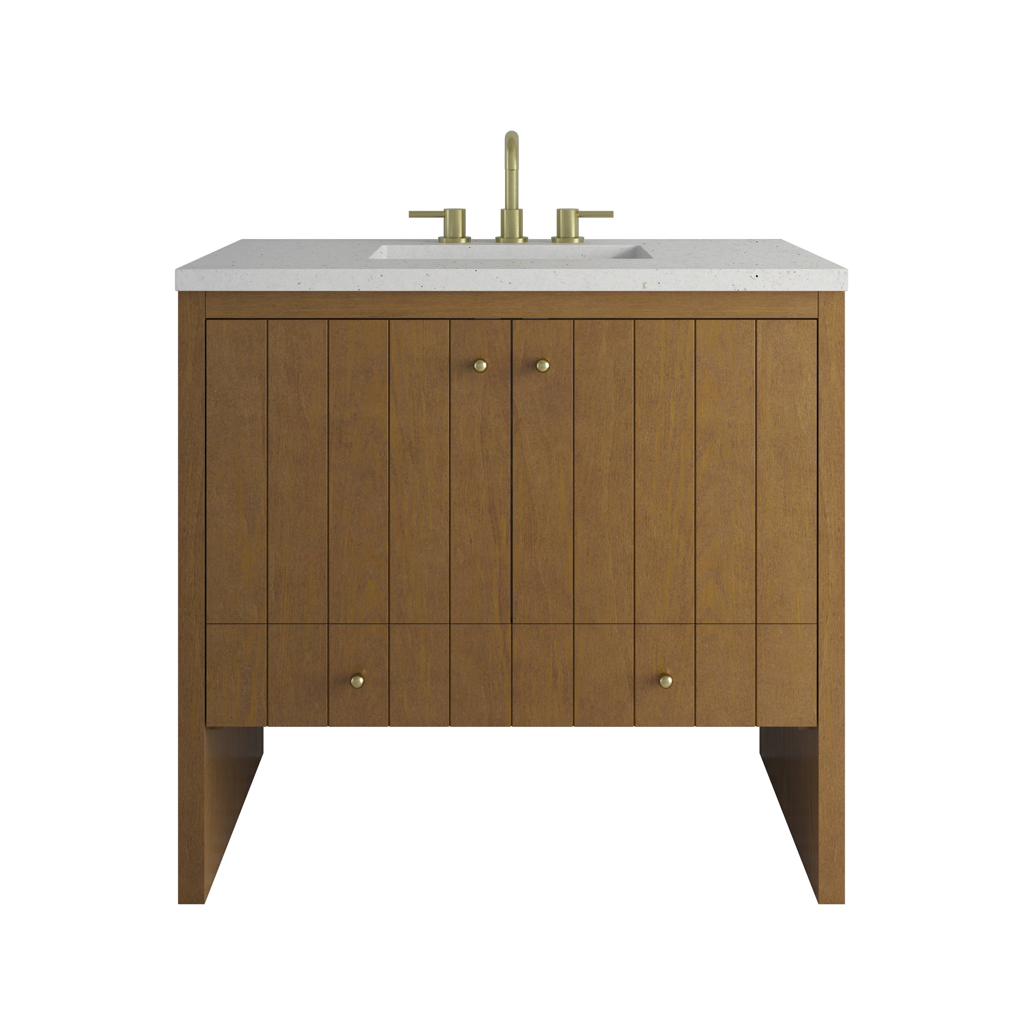 James Martin Hudson 36" Single Bathroom Vanity, Honey Oak, view 24