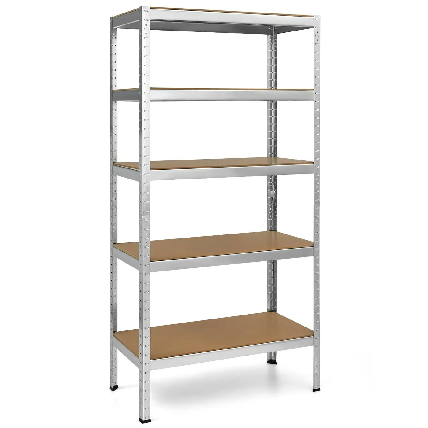 71 inch Heavy Duty Steel Adjustable 5 Level Storage Shelves by DirectDeals