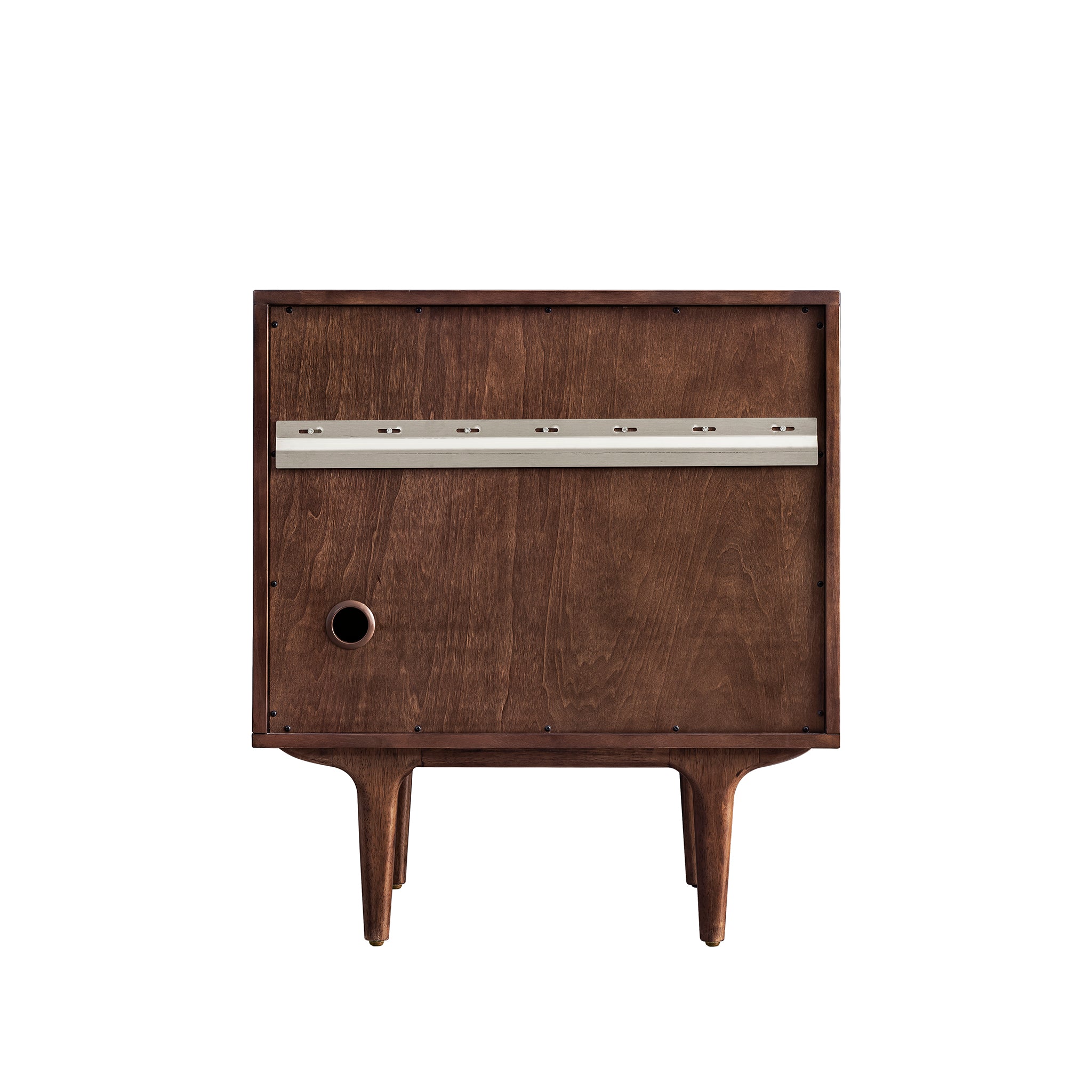 James Martin Amberly 30" Dual Mount Single Bathroom Vanity, Mid-Century Walnut by James Martin