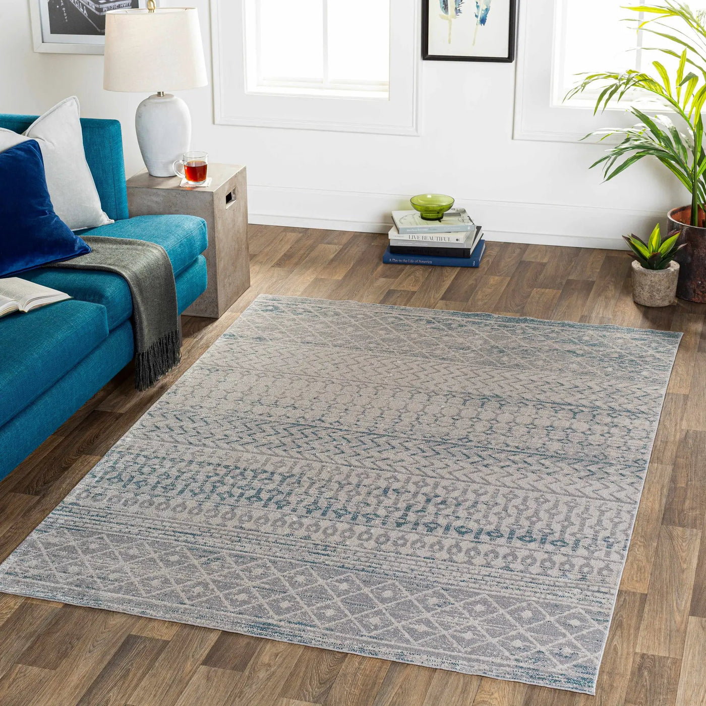 Tambac Washable Area Rug - Clearance by Boutique Rugs