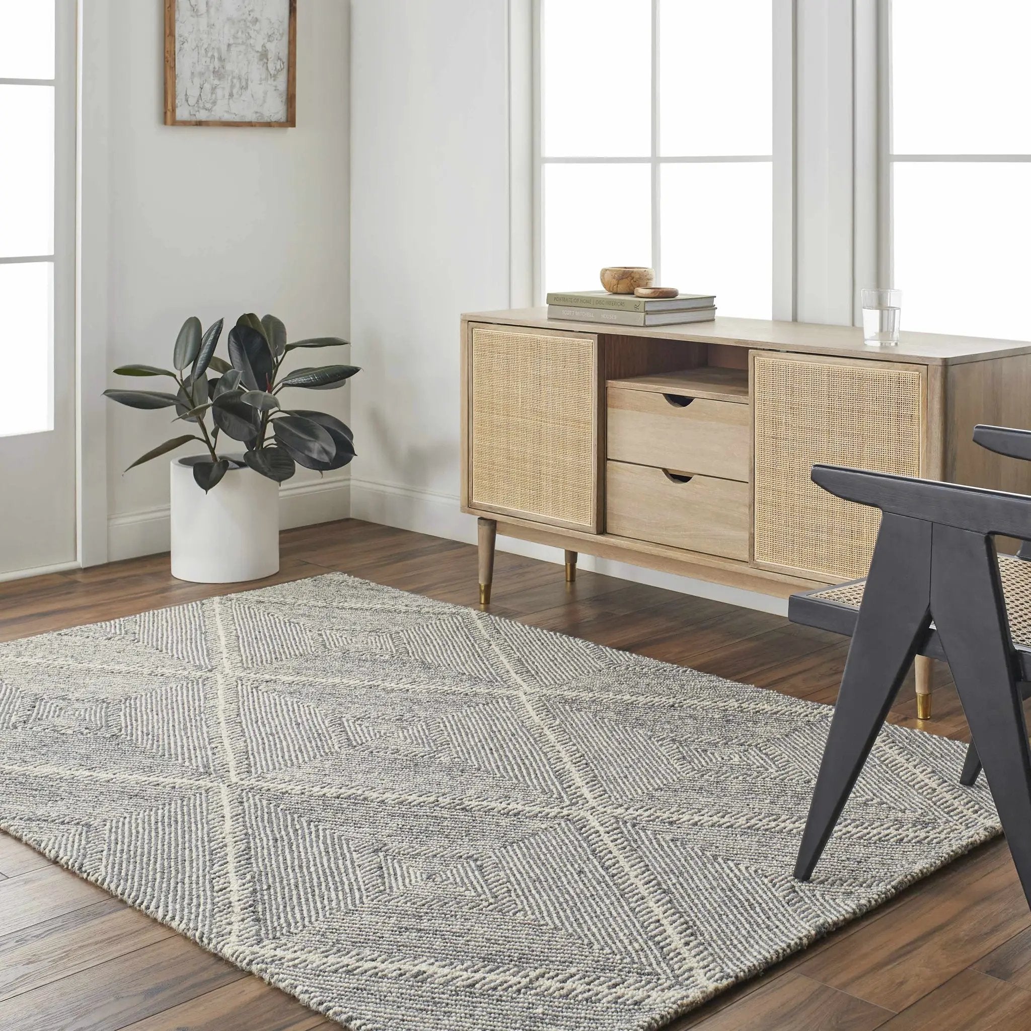 Tene Tufted Wool Area Rug - Clearance by Boutique Rugs