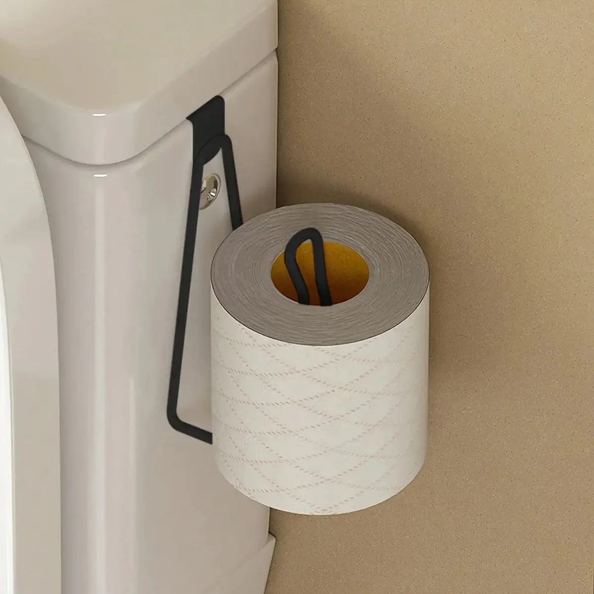 Toilet Paper Holder - Wrought Iron WallMounted by House Of Avana