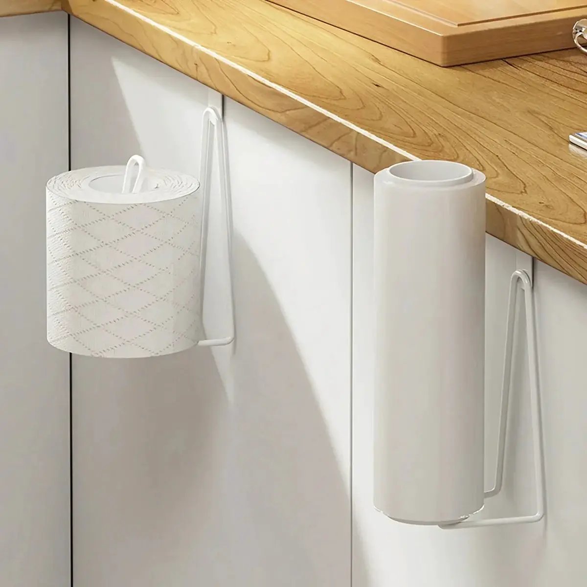 Toilet Paper Holder - Wrought Iron WallMounted by House Of Avana