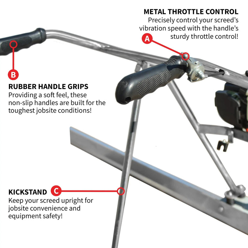Tomahawk Power Concrete Screed Three Aluminum Blade Bundle (Choose 3 Boards) by Tomahawk Power