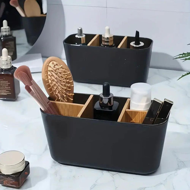 Toothbrush Holder - 5-slot Plastic Bathroom by House Of Avana