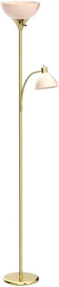 Torchiere Floor Lamp – High Brightness Torchiere Floor Lamp with 2 Reading Lights Lamps with Efficient LED by Outdoor Solar Outlet