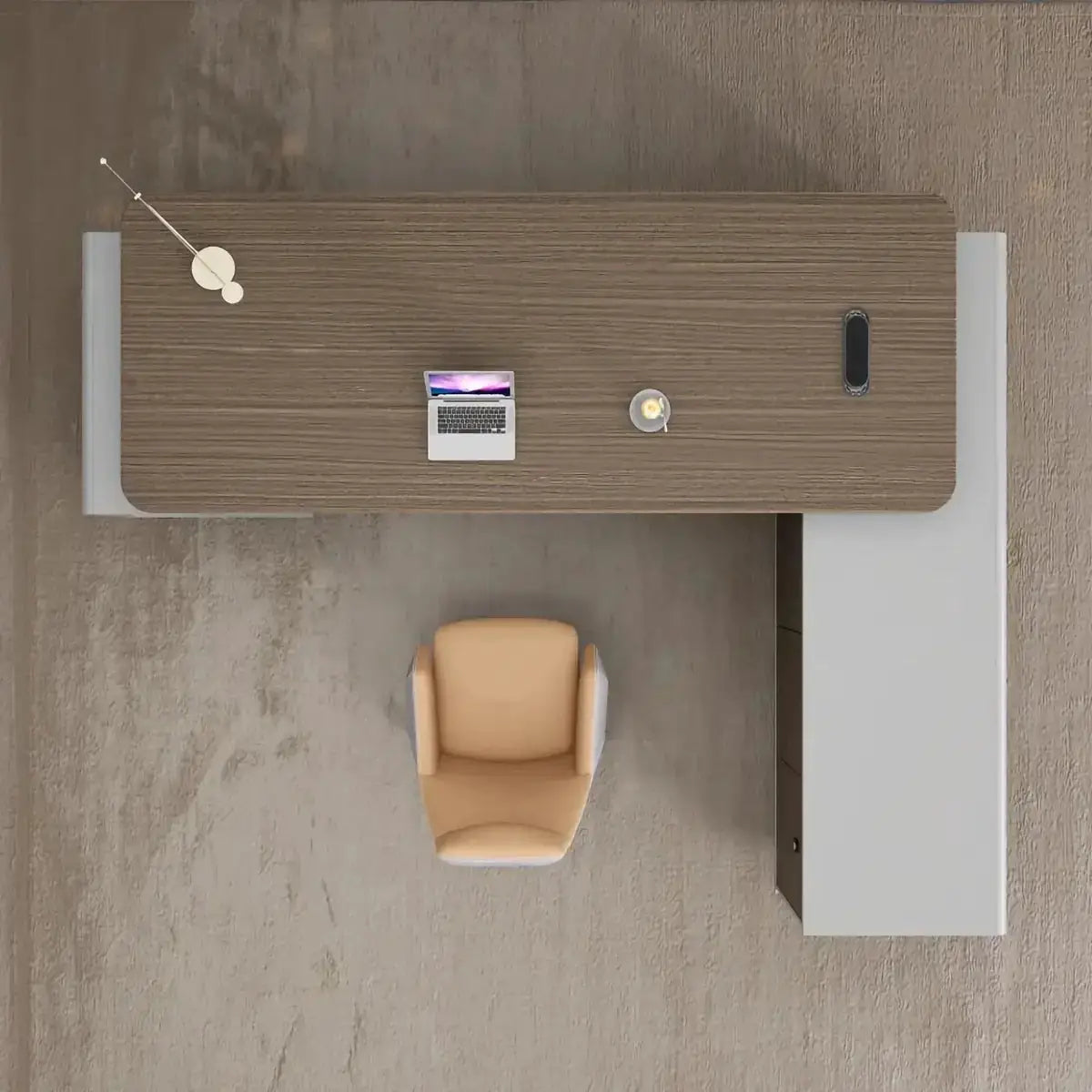 Twilley · Modern L-Shaped Executive Desk by Arc Grove