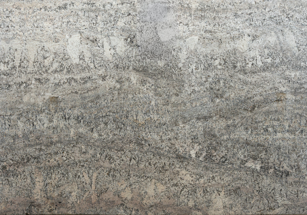 Torroncino White Polished Granite Slab Random